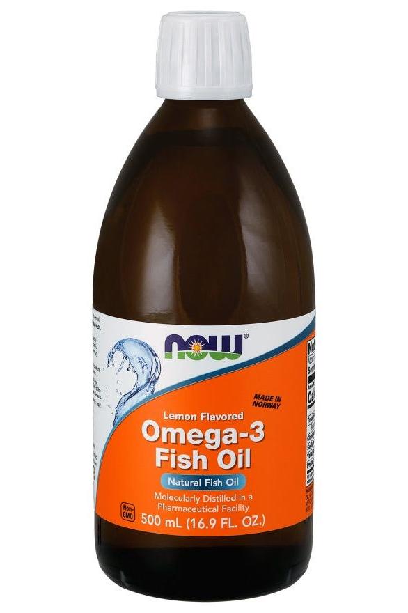 NOW Foods - Omega-3 Fish Oil Liquid - Nutri.se