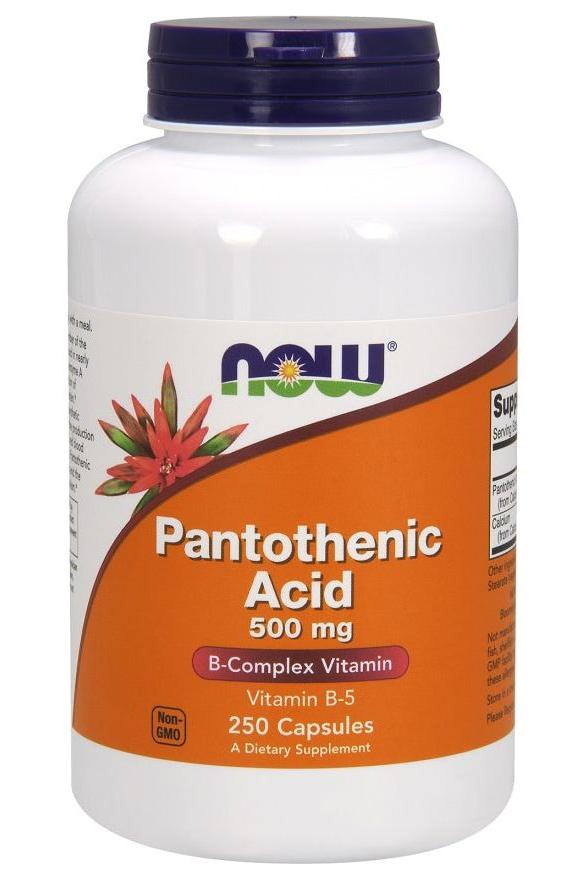 NOW Foods - Pantothenic Acid - Nutri.se