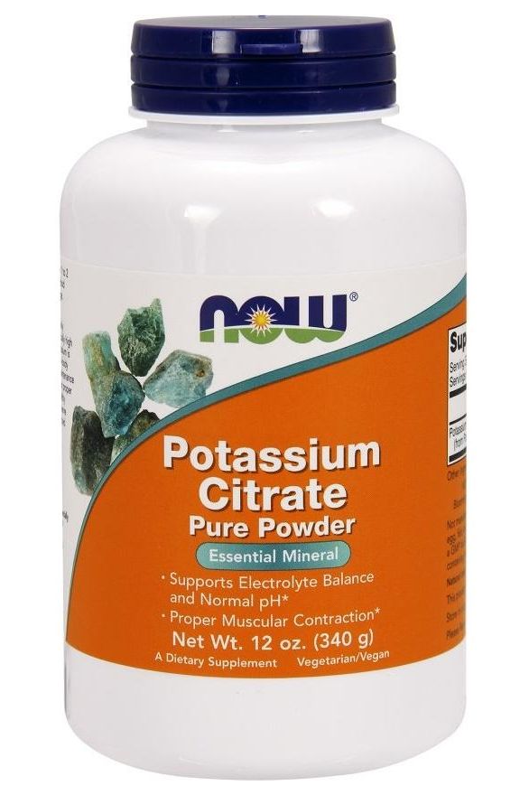 NOW Foods - Potassium Citrate - Nutri.se