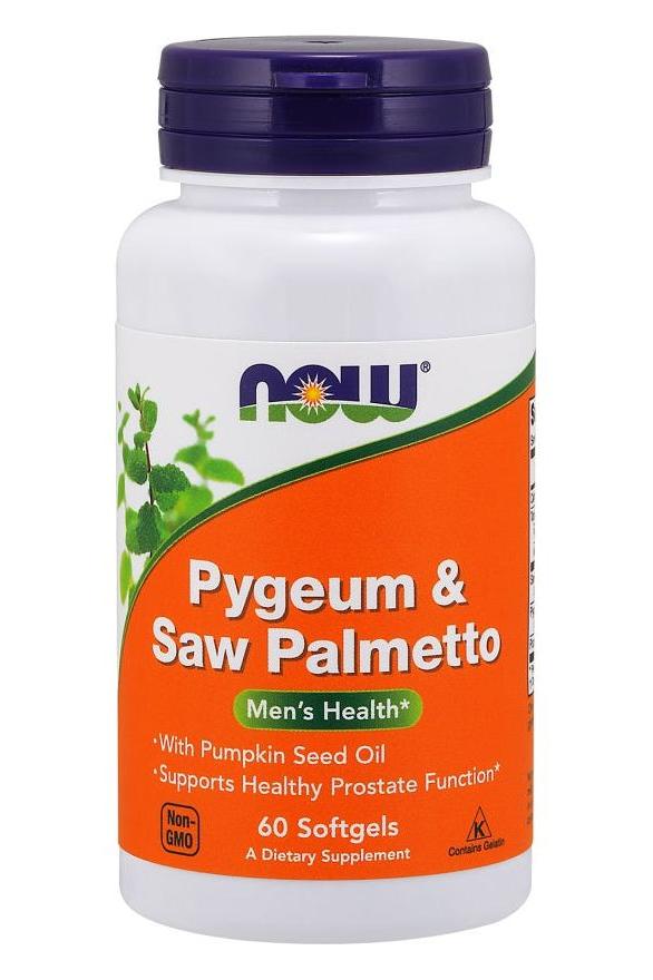 NOW Foods - Pygeum & Saw Palmetto - Nutri.se