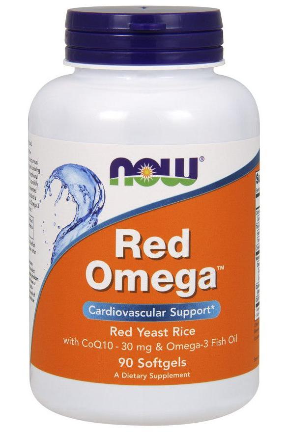 NOW Foods - Red Omega (Red Yeast Rice) - Nutri.se