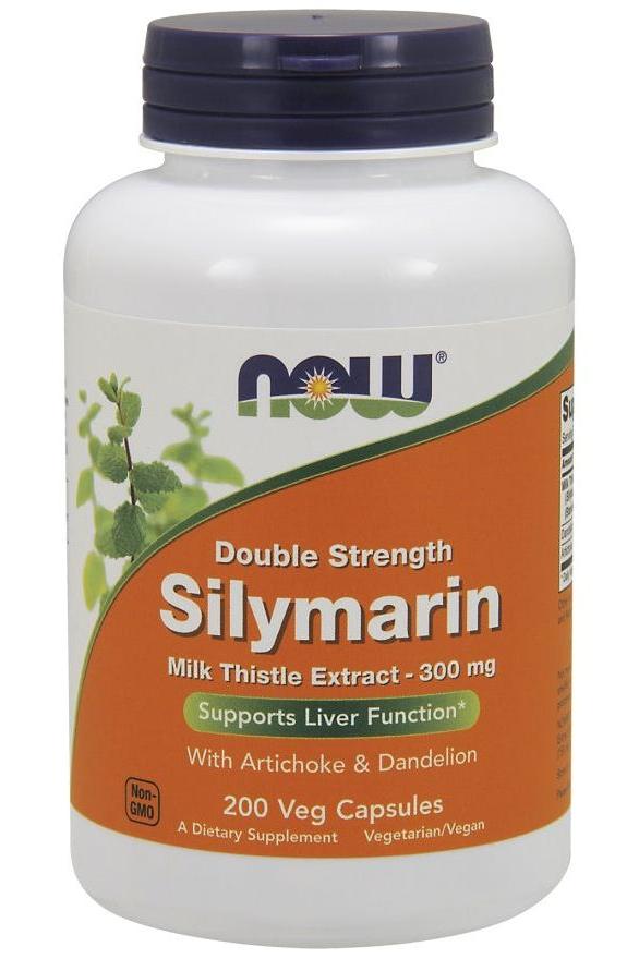 NOW Foods - Silymarin with Artichoke & Dandelion - Nutri.se