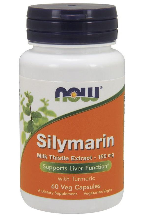 NOW Foods - Silymarin with Turmeric - Nutri.se