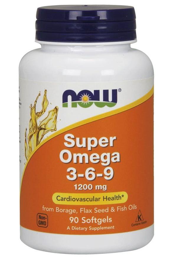 NOW Foods - Super Omega 3-6-9 - Nutri.se