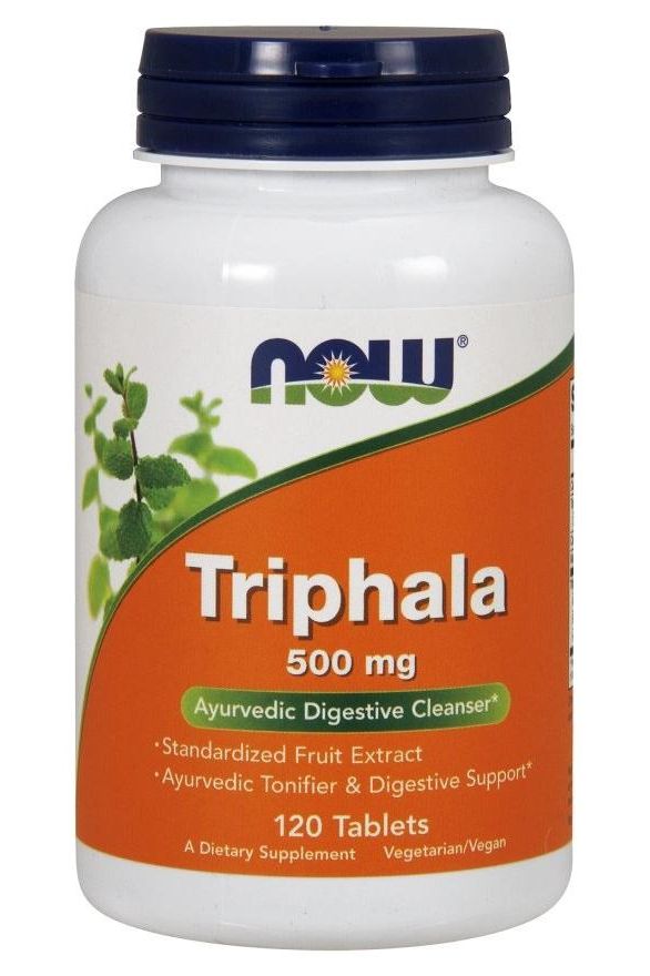 NOW Foods - Triphala, 500mg - 100 tablets - Nutri.se