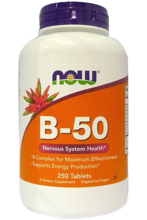 NOW Foods - Vitamin B-50 - Nutri.se