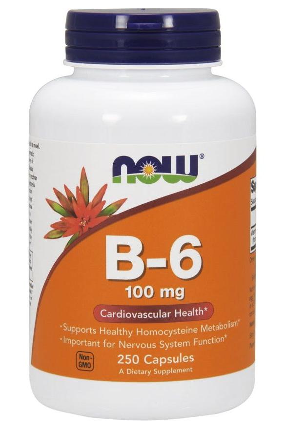 NOW Foods - Vitamin B-6 - Nutri.se