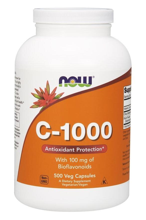 NOW Foods - Vitamin C-1000 with 100mg Bioflavonids - Nutri.se