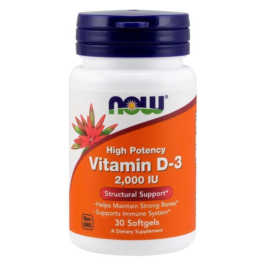 NOW Foods - Vitamin D-3 - Nutri.se
