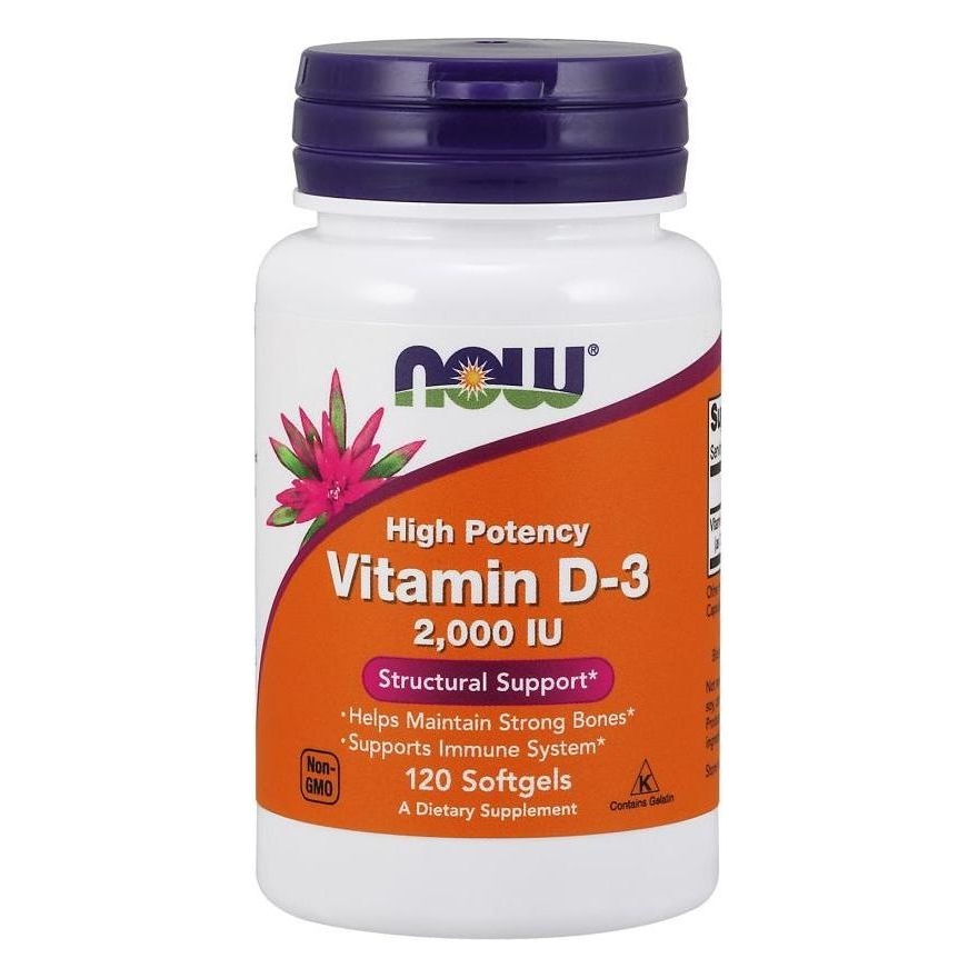 NOW Foods - Vitamin D-3 - Nutri.se