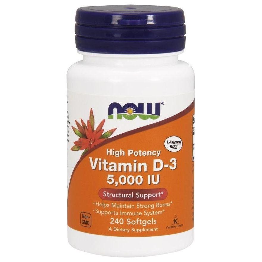 NOW Foods - Vitamin D-3 - Nutri.se