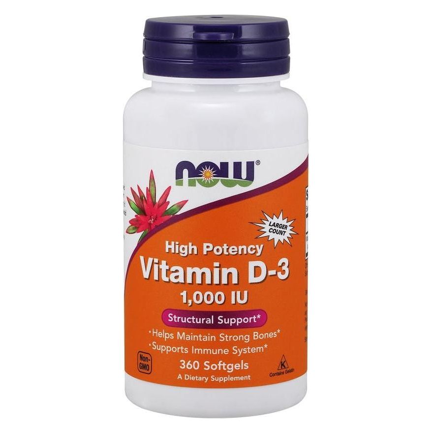 NOW Foods - Vitamin D-3 - Nutri.se
