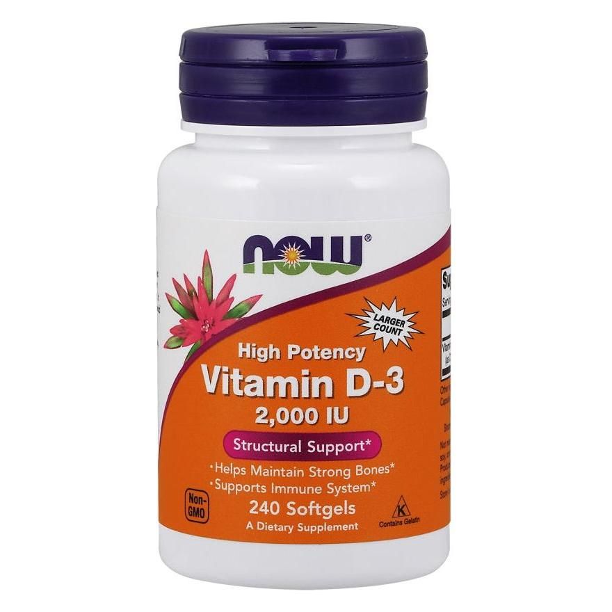 NOW Foods - Vitamin D-3 - Nutri.se
