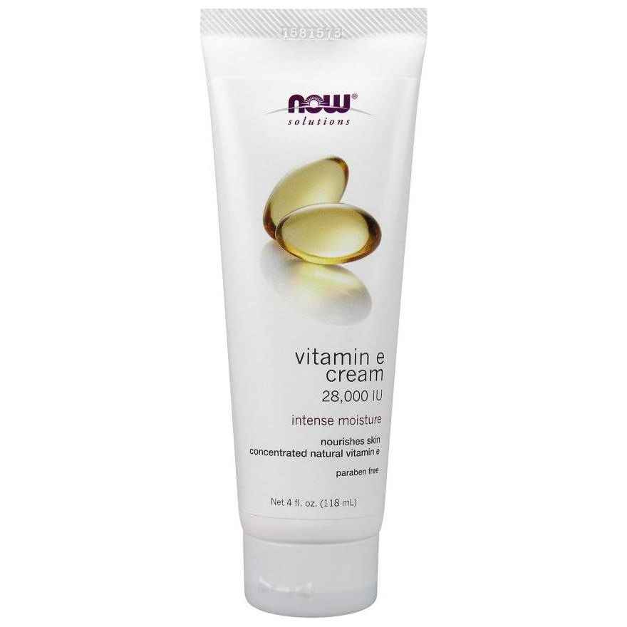 NOW Foods - Vitamin E Cream - 118 ml.