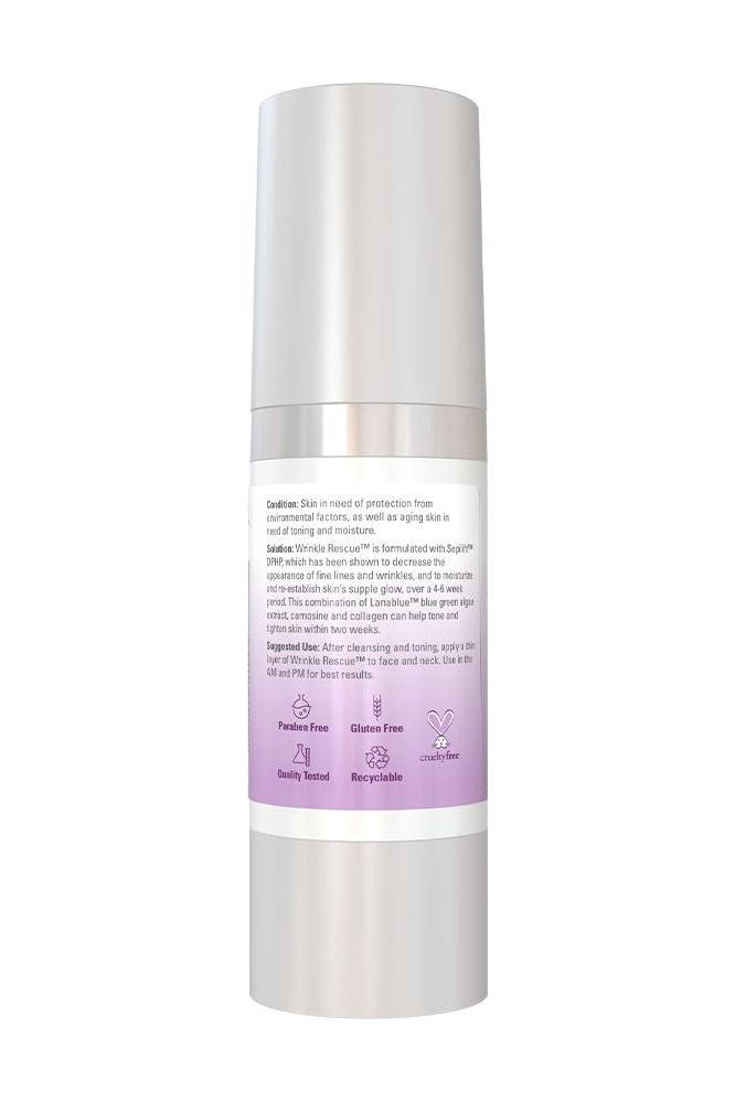 Now Foods Wrinkle Rescue Moisturizer 57g, anti-aging formula for youthful, toned, and hydrated skin.