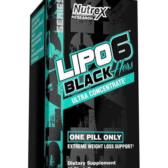 NUTREX - Lipo-6 Black Hers Ultra Concentrate - 60 caps