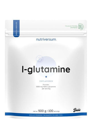 L-Glutamine 500g framsida