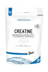 Nutriversum Creatine Monohydrate 500 g unflavored supplement for improved athletic performance.