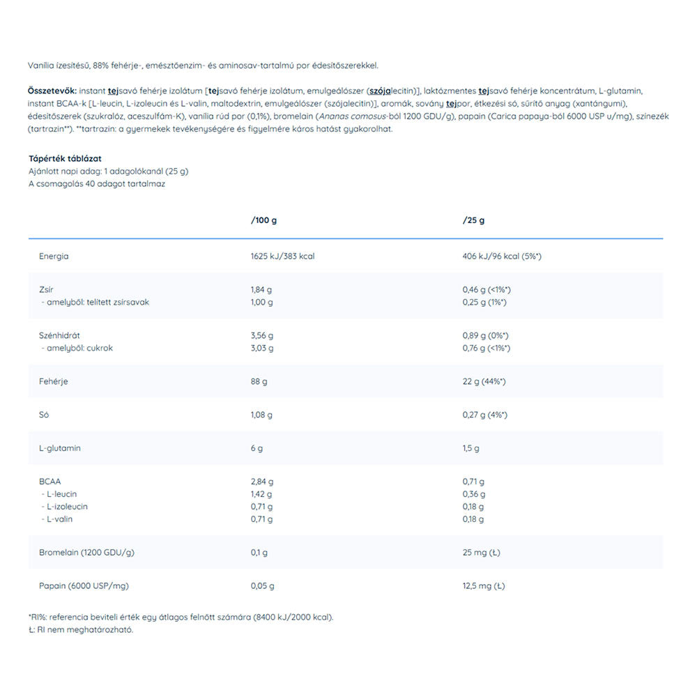 Nutriversum - Iso Pro