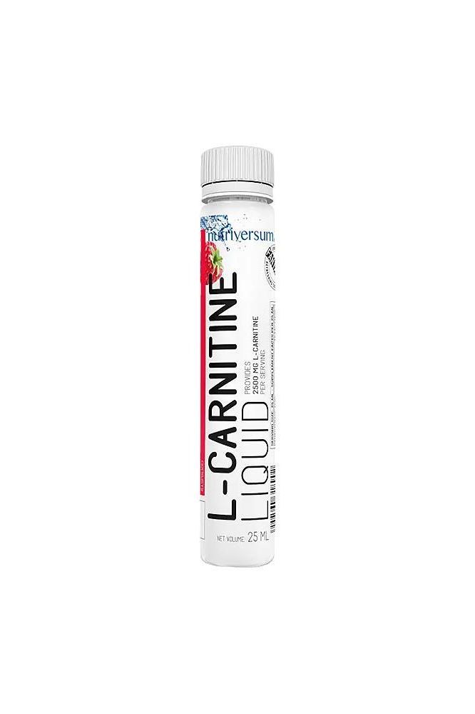 Nutriversum L-Carnitine 2500 mg liquid in a sleek tube packaging for weight loss support