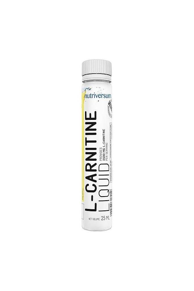 Nutriversum L-Carnitine 2500 mg liquid supplement for energy and fat burning.