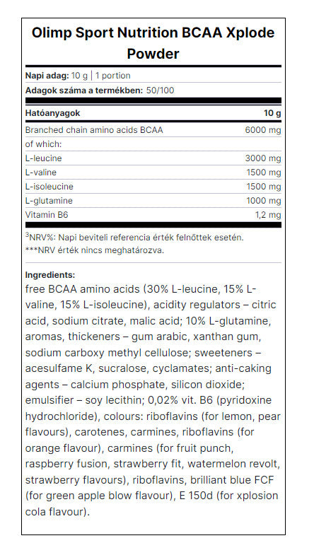 Olimp Labs - BCAA Xplode Powder
