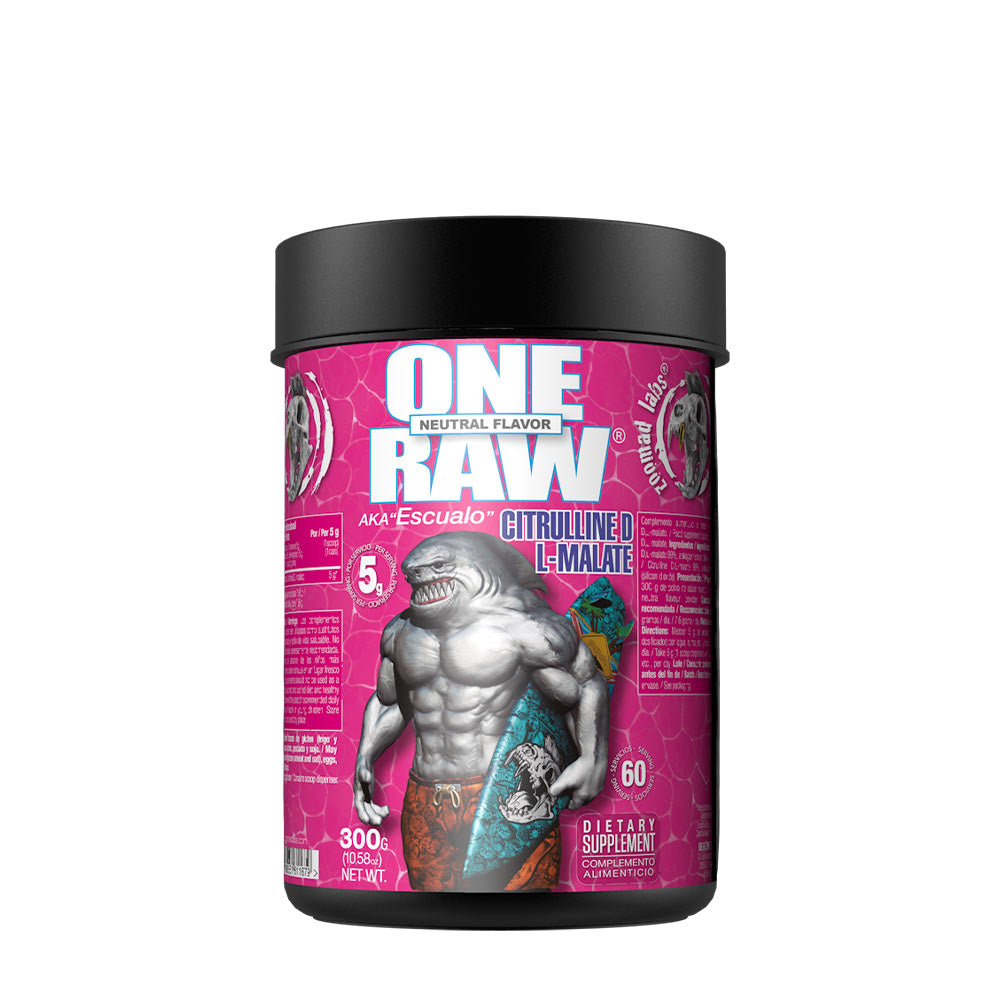 ONE RAW L-Citrulline Malate Unflavored 300g framsida