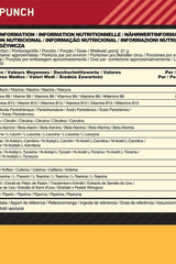 Nutritional information for Optimum Nutrition's Gold Standard Pre-Workout Advanced detailing ingredients and servings.