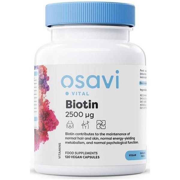 Osavi - Biotin - 2500mcg - Nutri.se