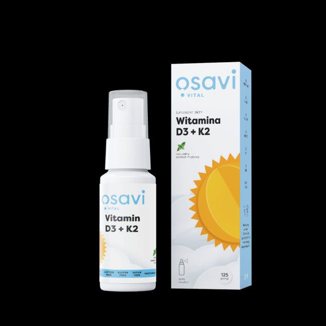 Osavi - Vitamin D3 + K2 Oral Spray, Peppermint (25 Ml 84 Fl.) - Nutri.se