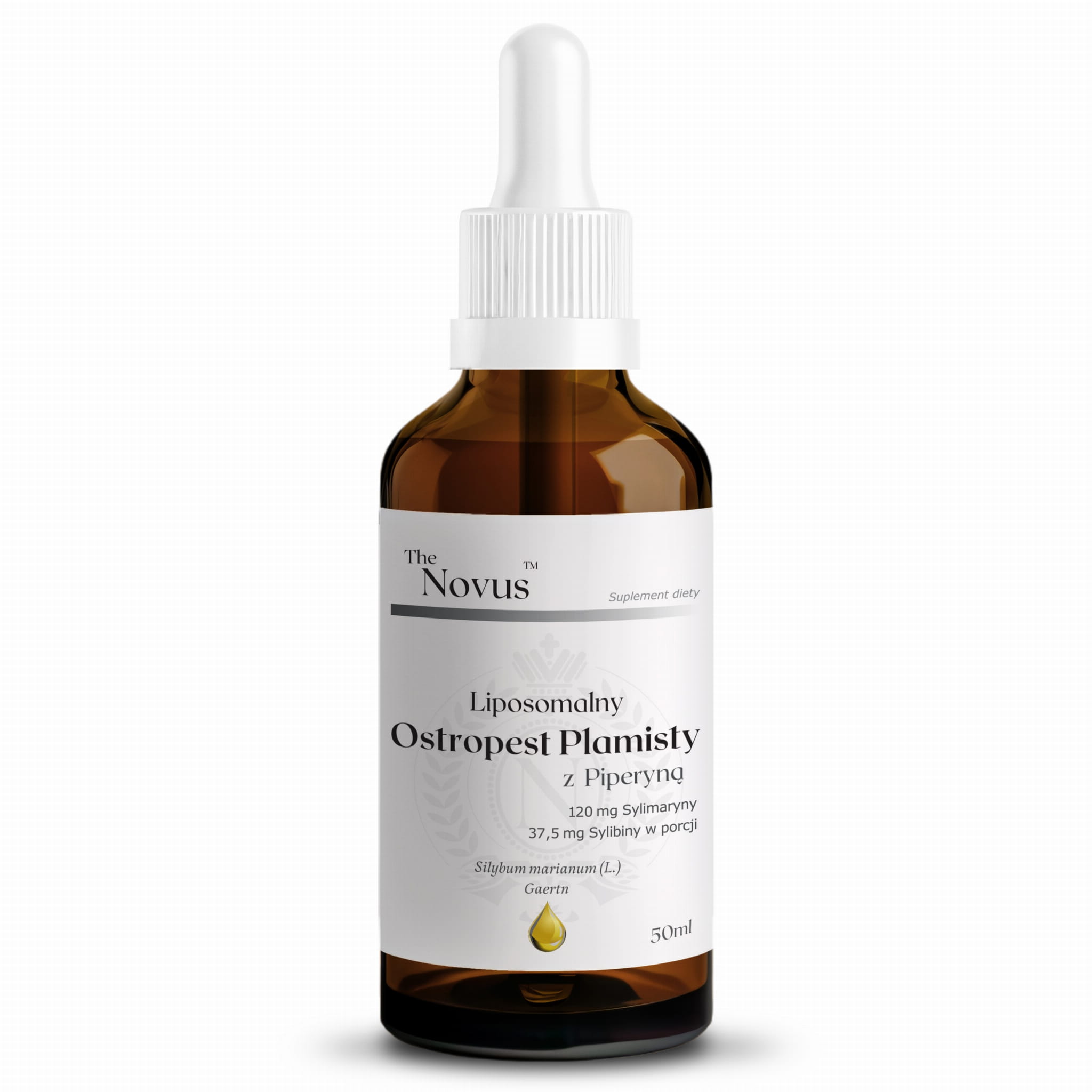 The Novus - Liposomal Mælketidsel Med Piperin Dråber 50ml