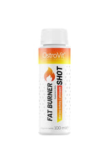 OstroVit Fat Burner Shot without caffeine, 100ml, supports metabolism and weight loss.