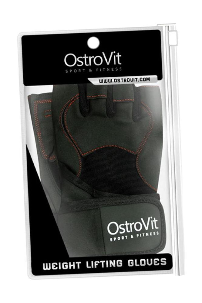 OstroVit men's weight lifting gloves with stiffener for improved grip and wrist support.