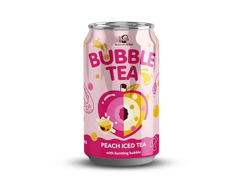 Allcor - Bubble Tea Fersken Drink 320ml