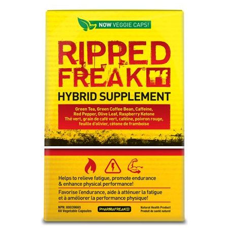 PharmaFreak - Ripped Freak, Hybrid Supplement - 60 vcaps - Nutri.se