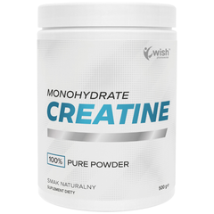 Wish - Creatine Monohydrate 100% Rent Pulver 500g