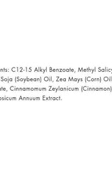 List of ingredients for Pro Tan HOT STUFF High Definition Optimizer Oil including oils and extracts.