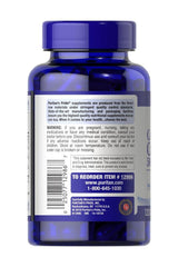 Puritan's Pride Coral Calcium 500 mg supplement bottle, highlighting natural ingredients and health benefits.