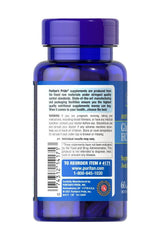 Puritan's Pride Glucosamine Sulfate 1000 mg supplement bottle, 60 capsules for joint and cartilage health.
