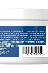 Ingredient list for Puritan's Pride Retinol Cream showing key components and usage instructions.