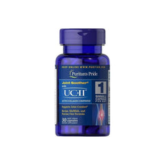 Puritan's Pride UC-II 40 mg Undenatured Type II Collagen 30 capsule bottle for joint comfort support