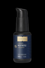 Quicksilver Nanoemulsified Milk Thistle Liver Support 50 ml bottle for liver health and detoxification.