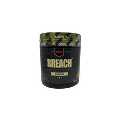 Redcon1 Breach Aminos supplement jar for optimal muscle recovery and performance.
