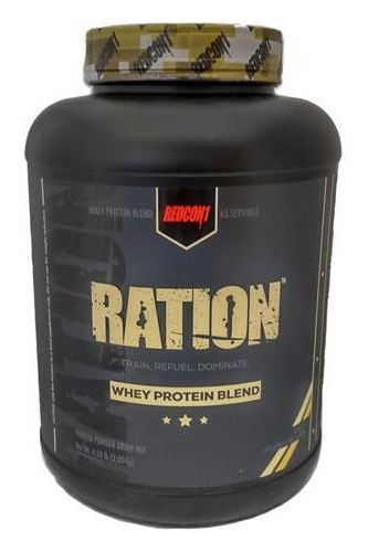 Redcon1 Ration Whey Protein Blend canister for muscle recovery and growth