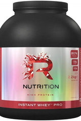 Reflex Nutrition Instant Whey PRO protein powder 2.2kg container with 80% protein content.