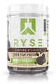 RYSE Loaded Plant Protein Powder in Chocolate Cookie Blast flavor, featuring a complete amino acid profile.