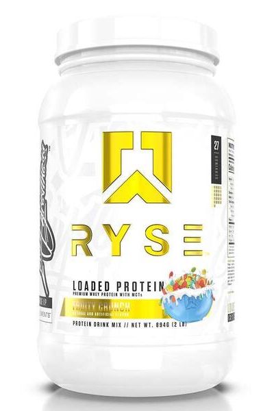 RYSE Loaded Protein pack featuring premium whey protein with vibrant flavor and nutritional benefits.