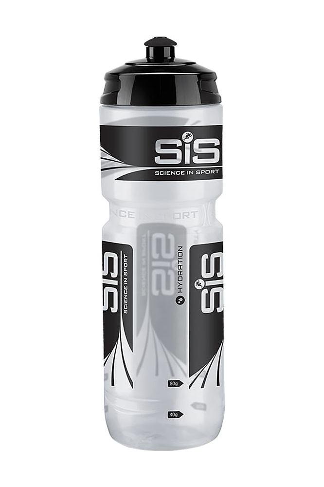 Science in Sport narrow neck sports bottle, BPA-free, leak-proof design, ideal for cycling and gym use.