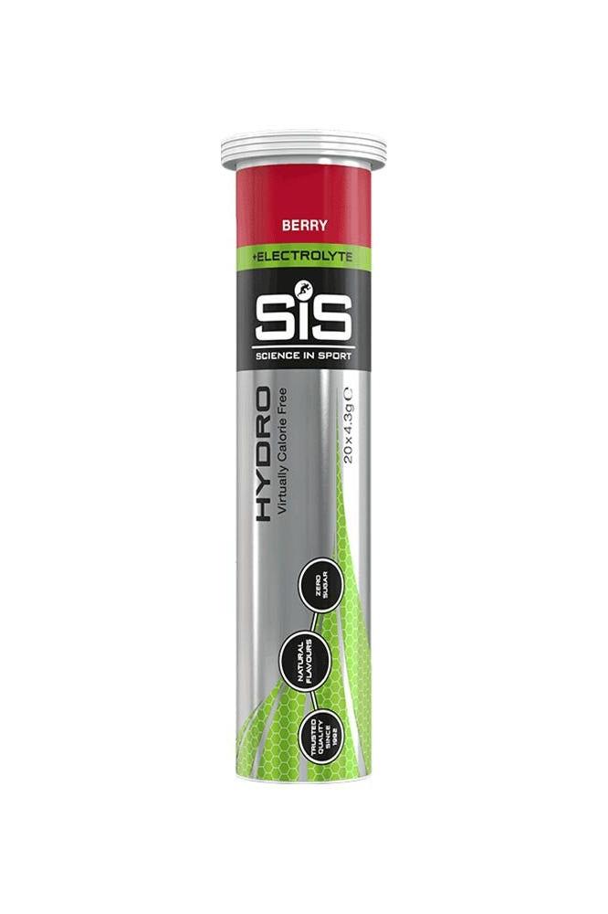 Science in Sport GO Hydro Tablet in Berry flavor for optimal hydration and electrolyte balance.
