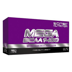 Scitec Nutrition - Mega BCAA 1400 - 120 caps - Nutri.se